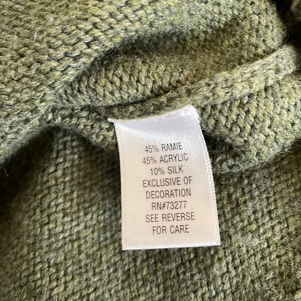 Croft & Barrow Petite Sz P/M Snowflake Sweater - Picture 10 of 11